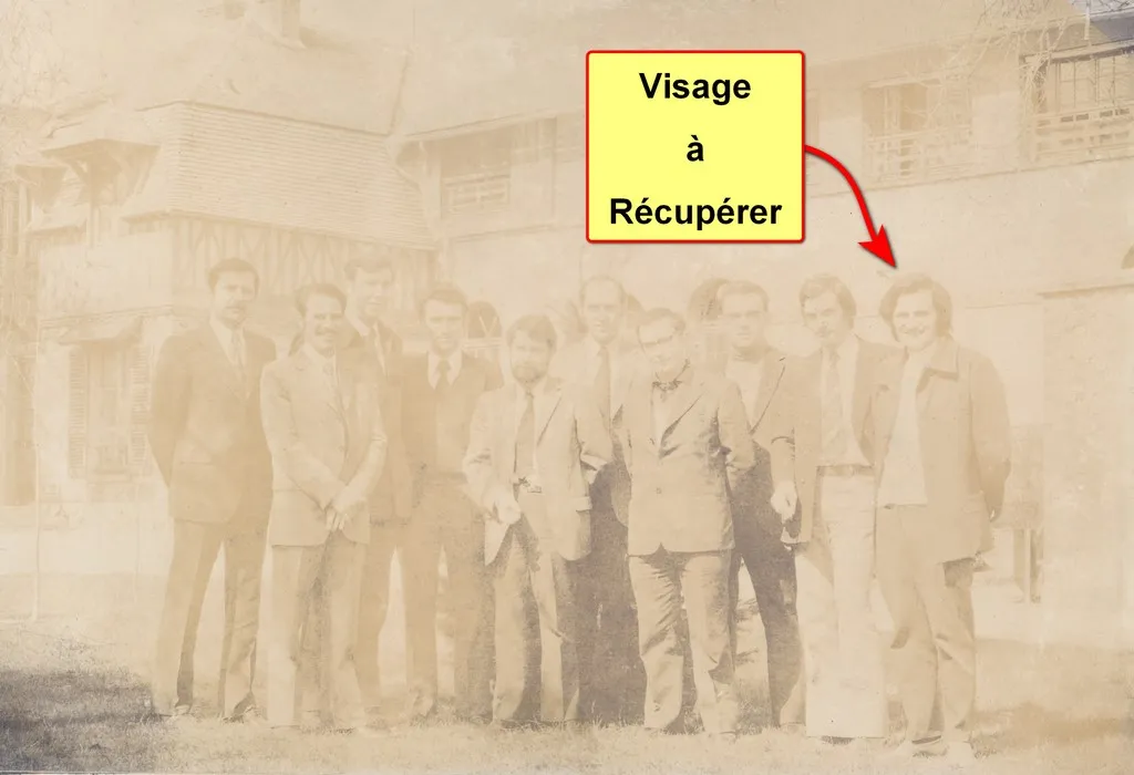 visage à retoucher retouche photo